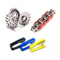 - Kit chaine , Pignon , Couronne , Chaine , Attache rapide - Kit chaine , Pignon , Couronne , Chaine , Attache rapide